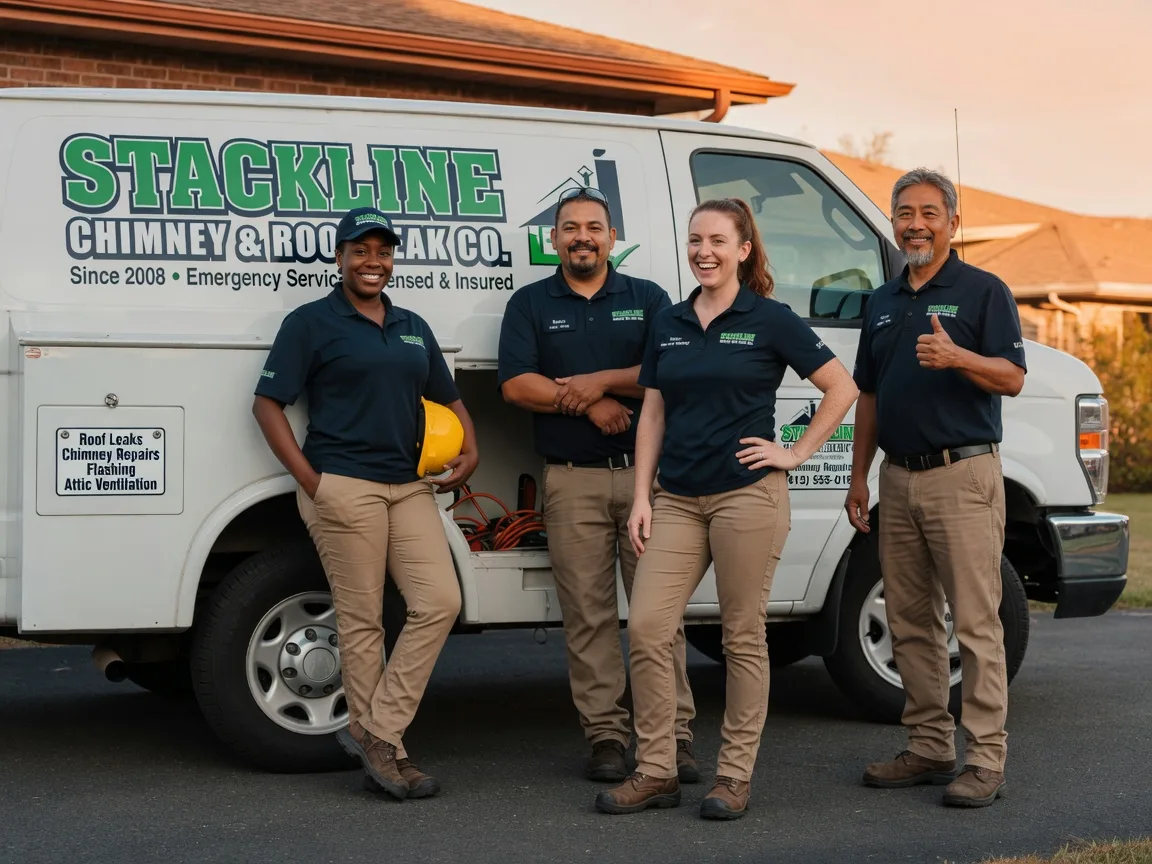 Chimney flashing repair company in Persia, IA